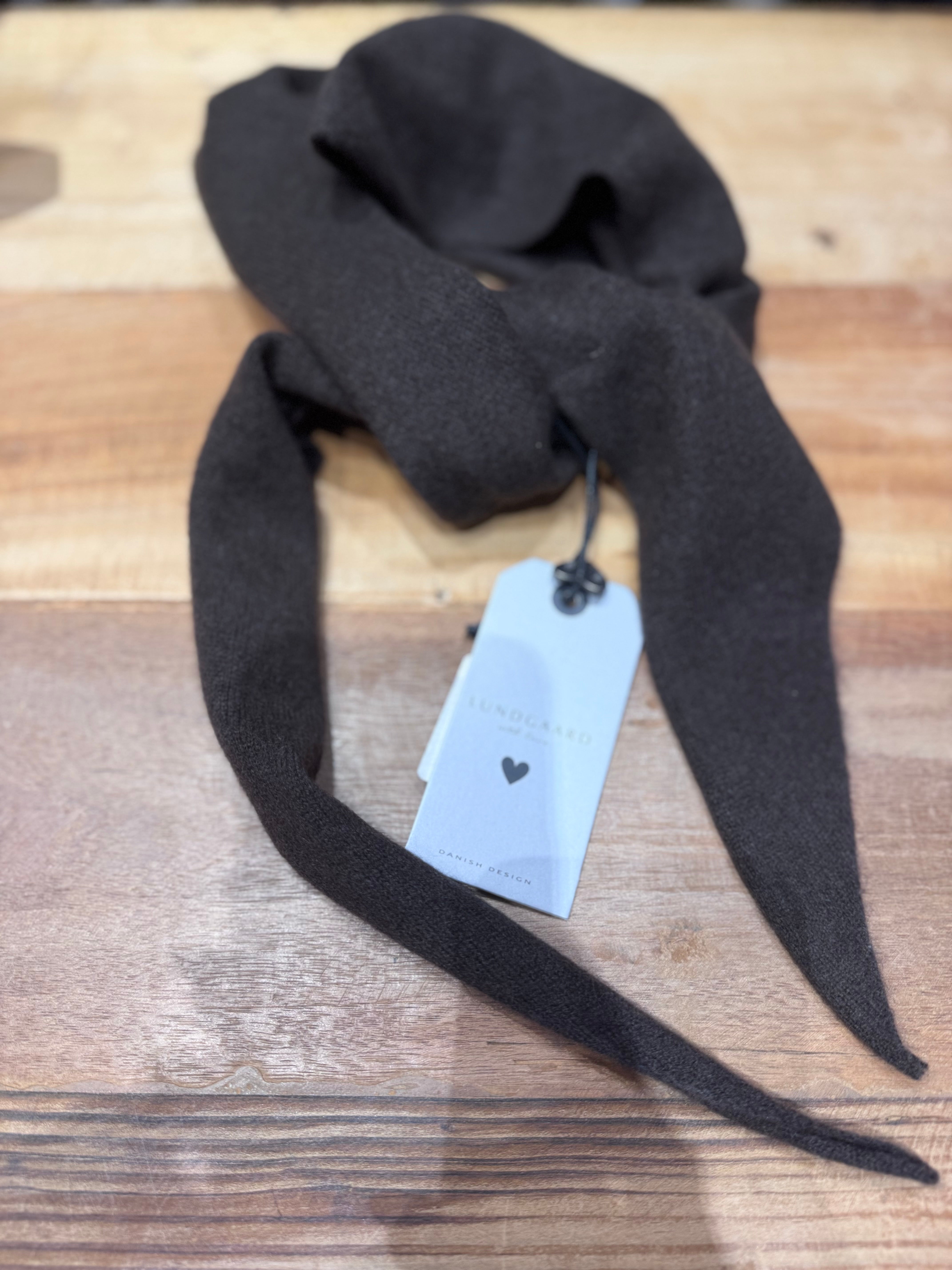 Lundgaard - Cashmere scarf - brun