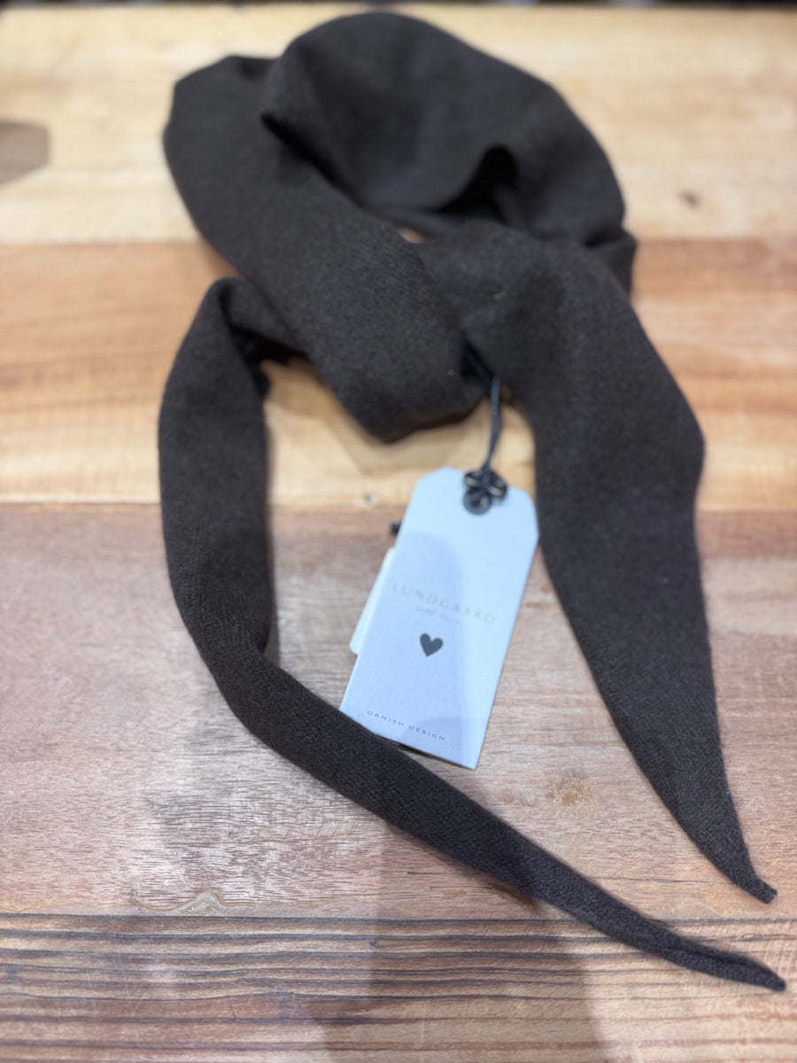 Lundgaard - Cashmere scarf - brun