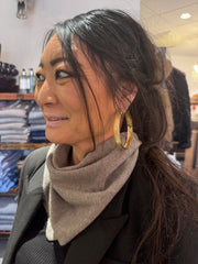 Lundgaard - Cashmere scarf - Sand