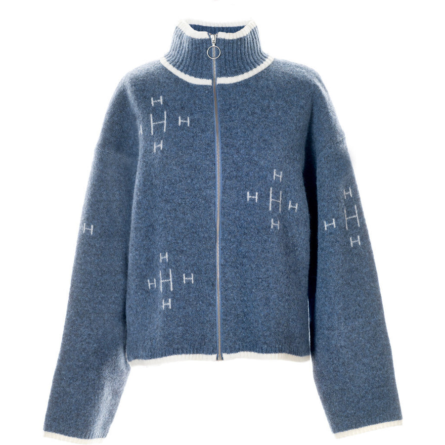 Hést - Iben Zip Jacket - Blue