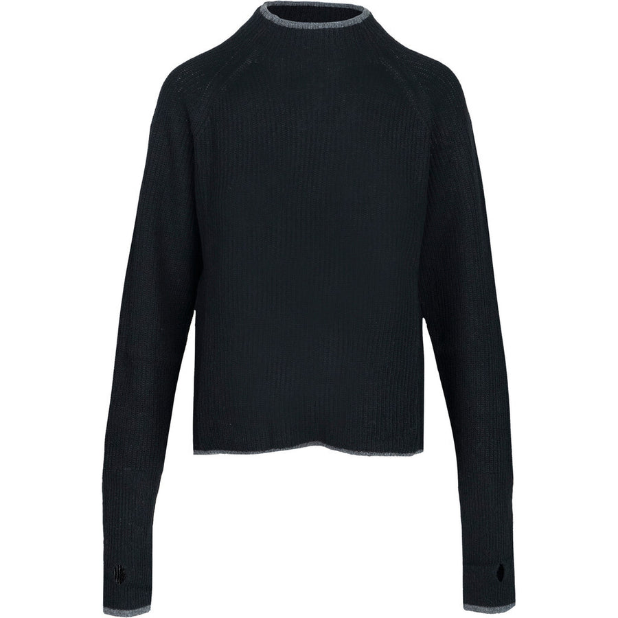 Hést - Eli rib sweater - Sort