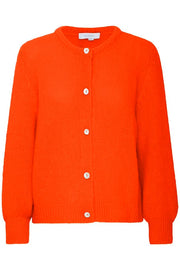 Sorbet - Gulvig Strik cardigan - Red