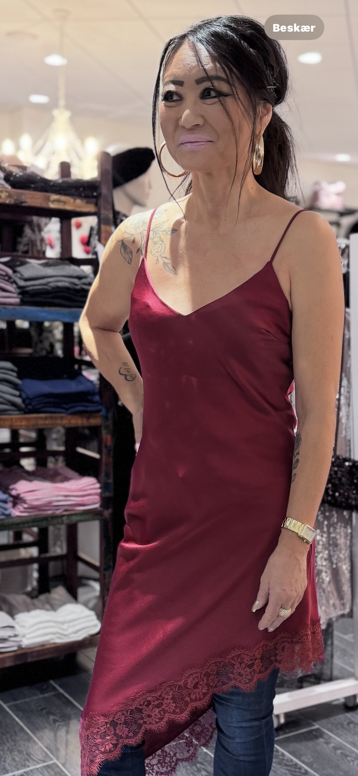 Lecoco - Liliana chemise kjole - bourdeux