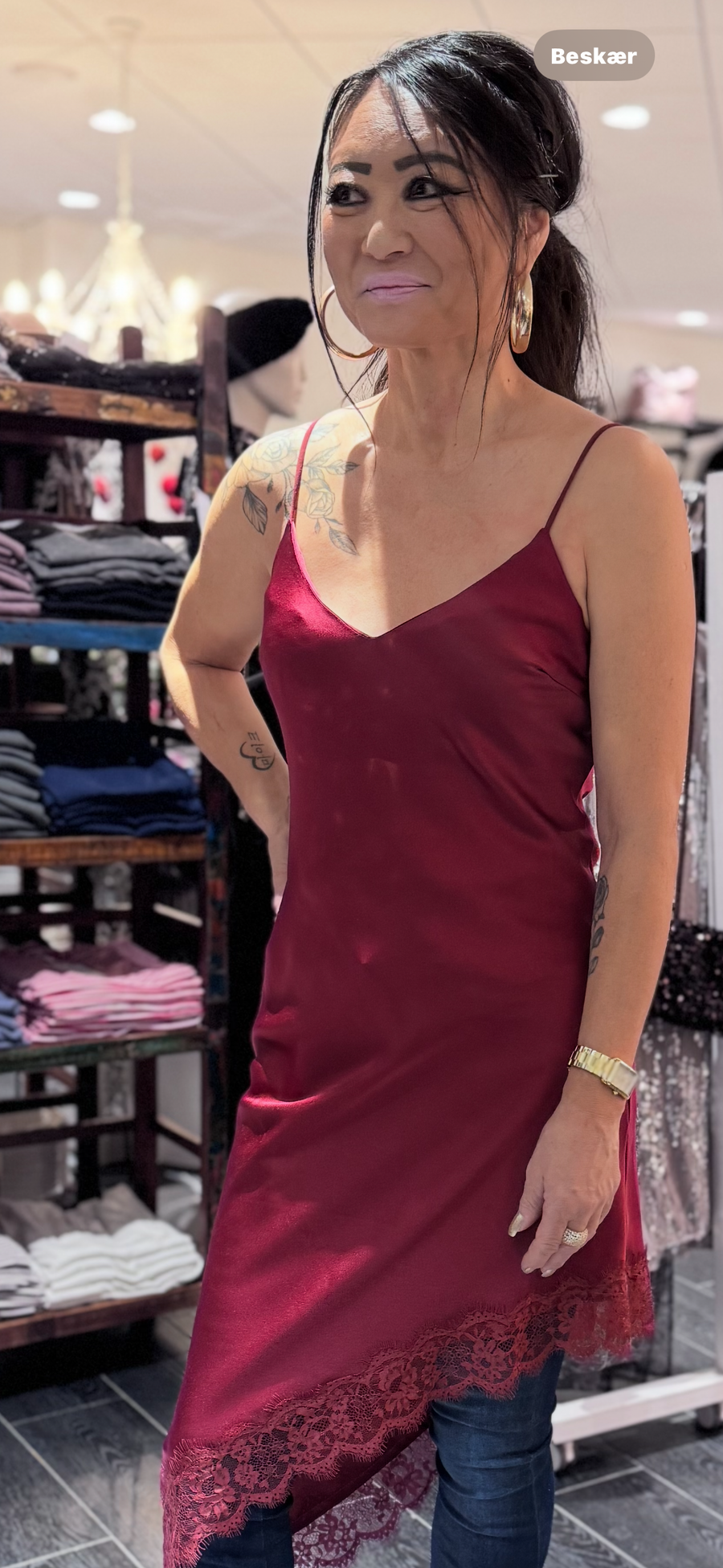 Lecoco - Liliana chemise kjole - bourdeux