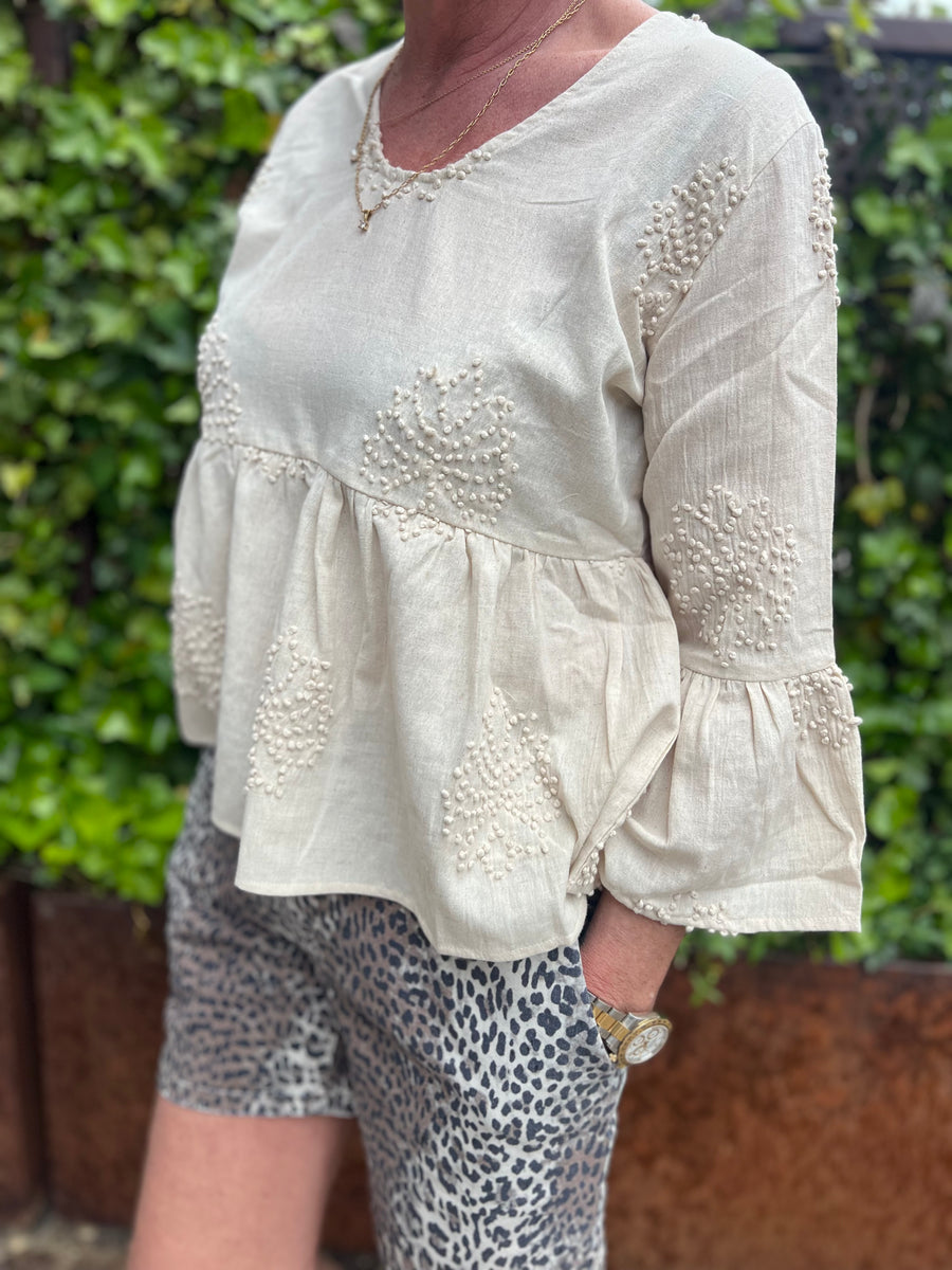 LaRouge - Karen bluse - Creme