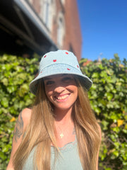 Qnuz - Heart hat denim