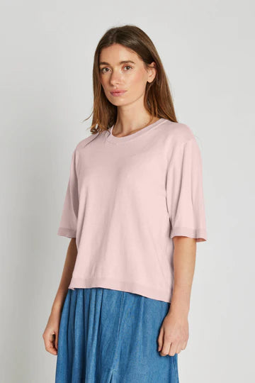 PBO - Arlo knit blouse - pearl