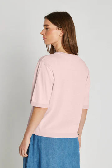PBO - Arlo knit blouse - pearl