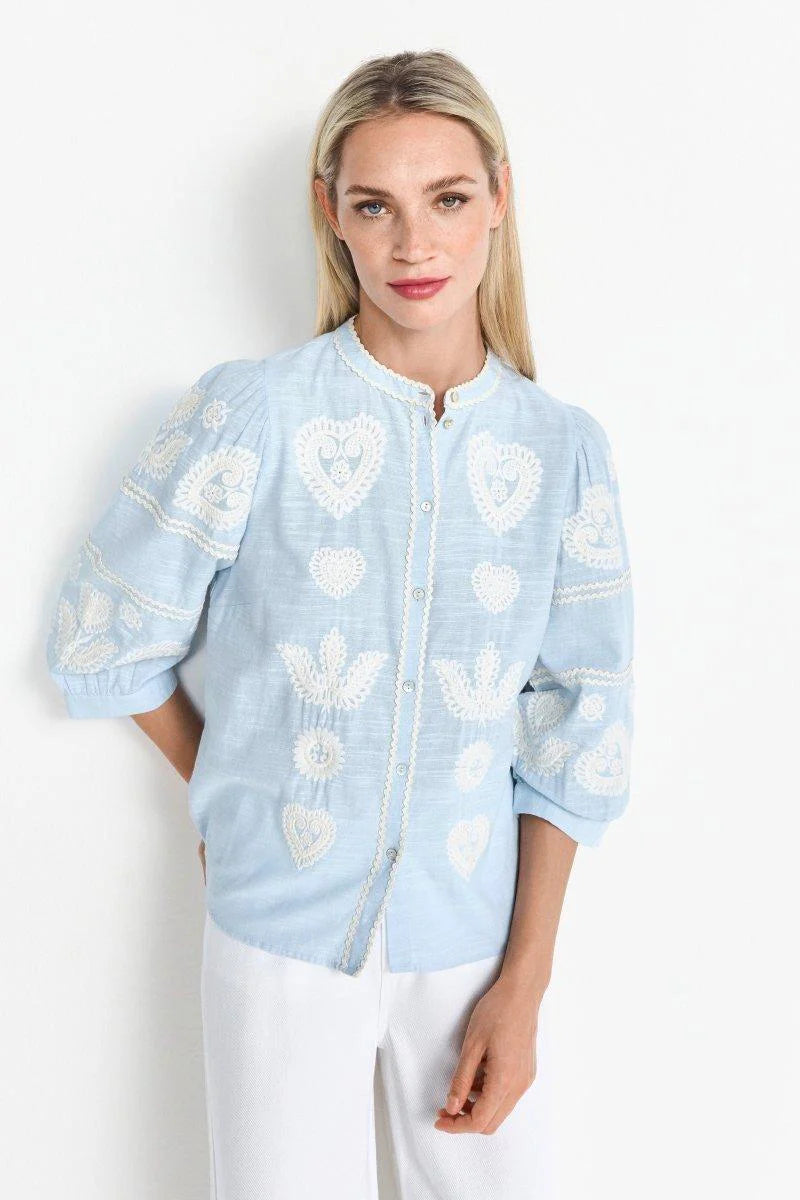 Rich and Royal - Musselin blouse