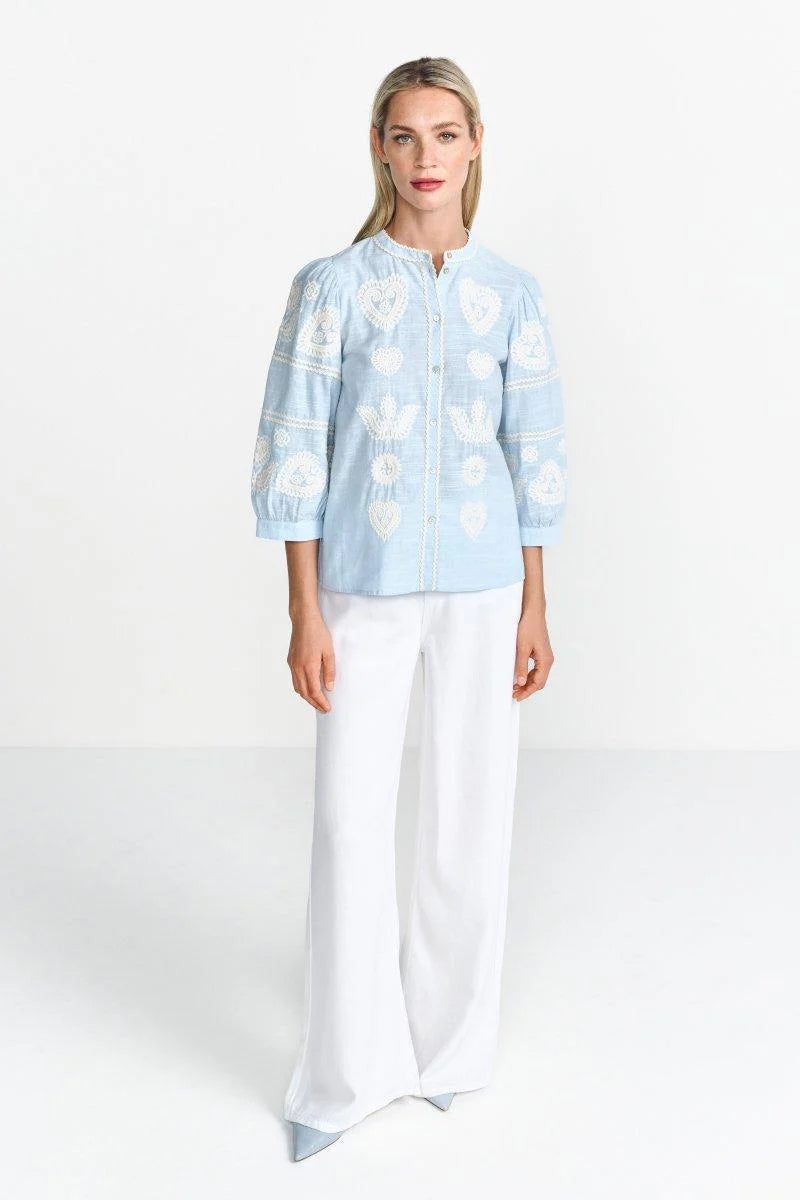 Rich and Royal - Musselin blouse