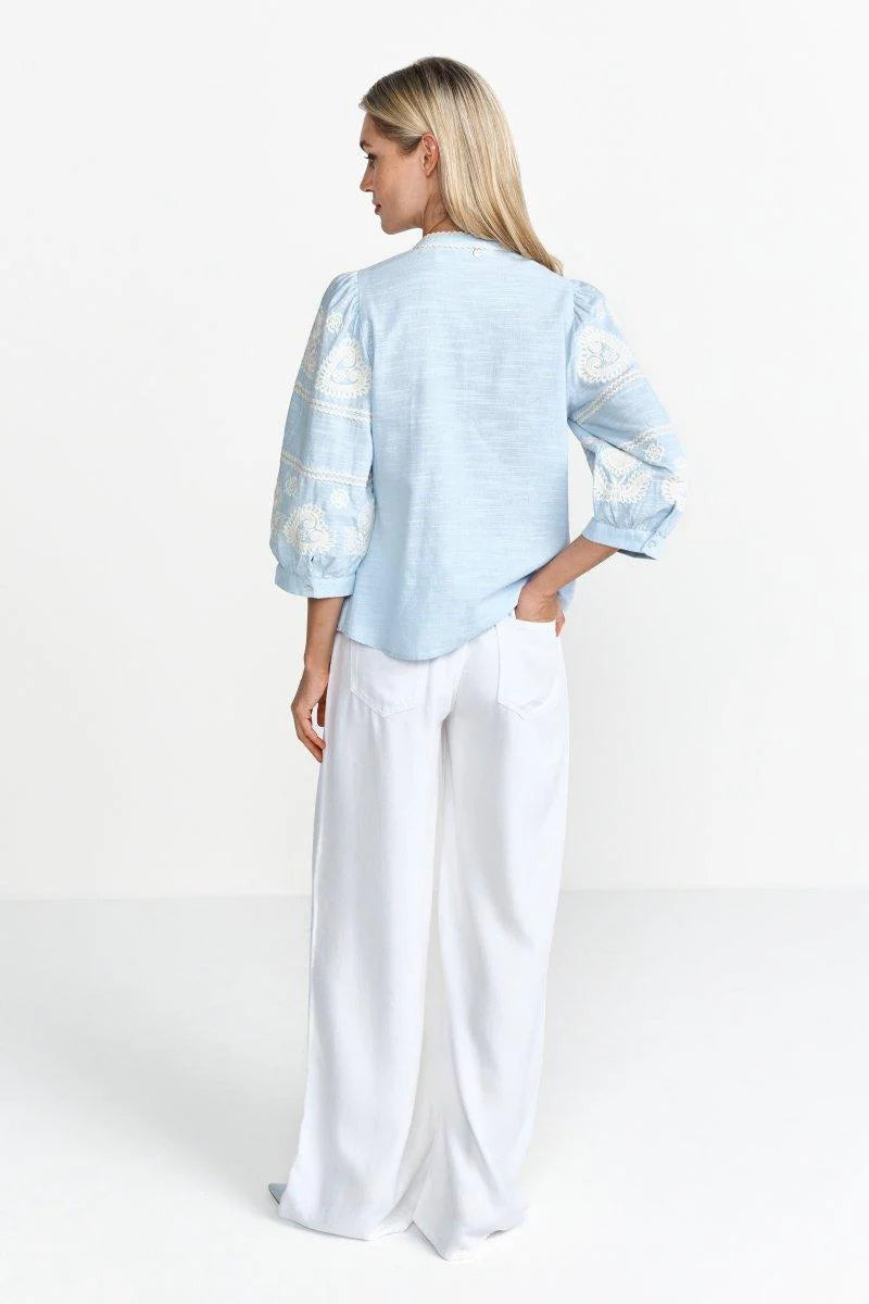 Rich and Royal - Musselin blouse