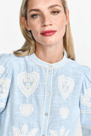Rich and Royal - Musselin blouse