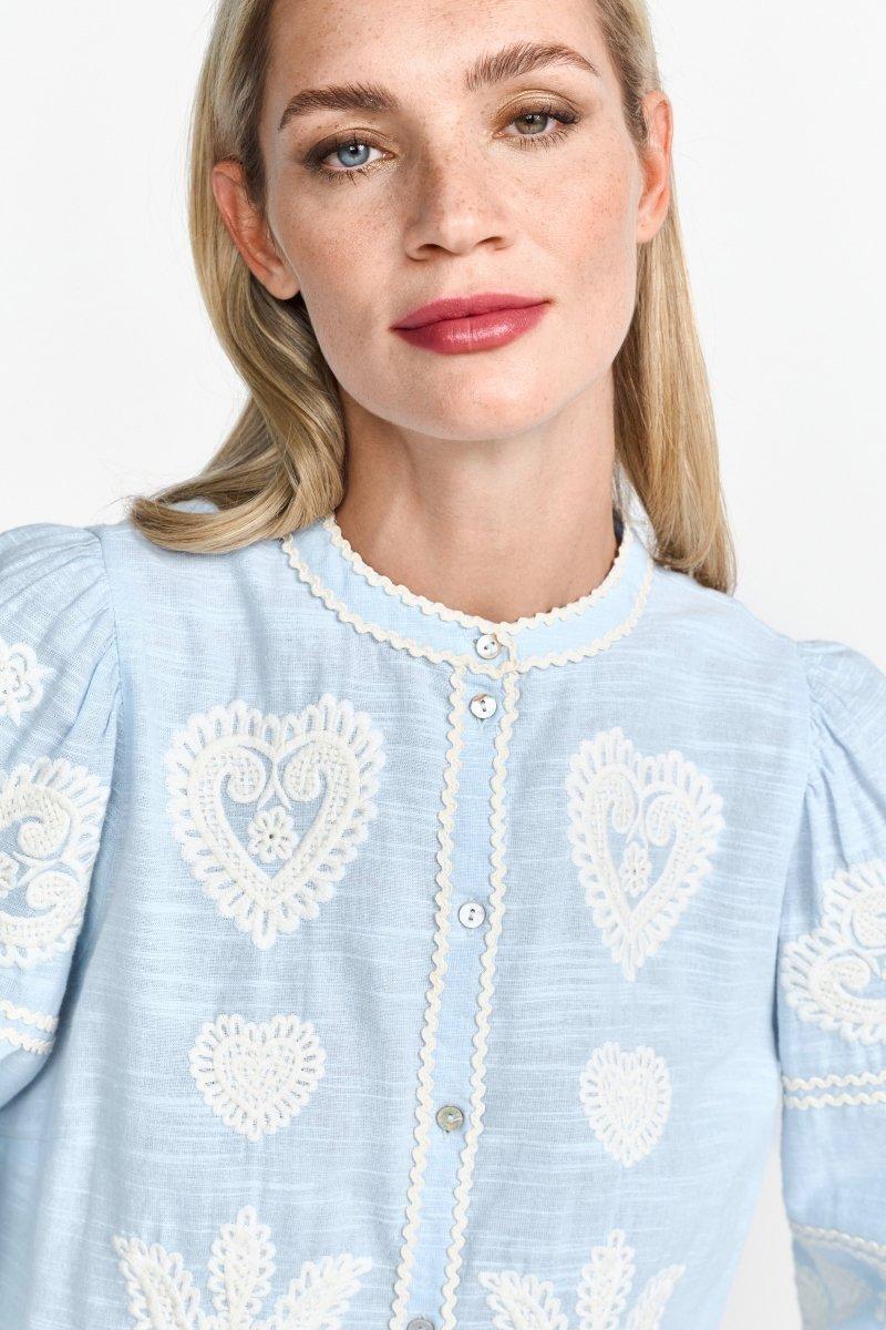 Rich and Royal - Musselin blouse