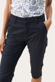 Part Two - Renata Pirate Capri - Dark navy