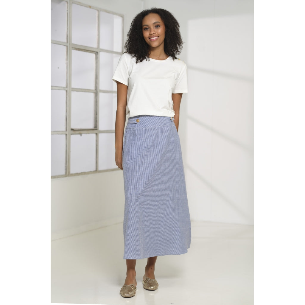Prepair - Alma skirt - Blue stripe