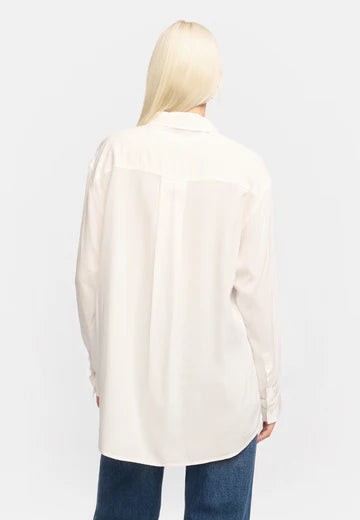 Soft Rebels - Freedom long shirt - hvid