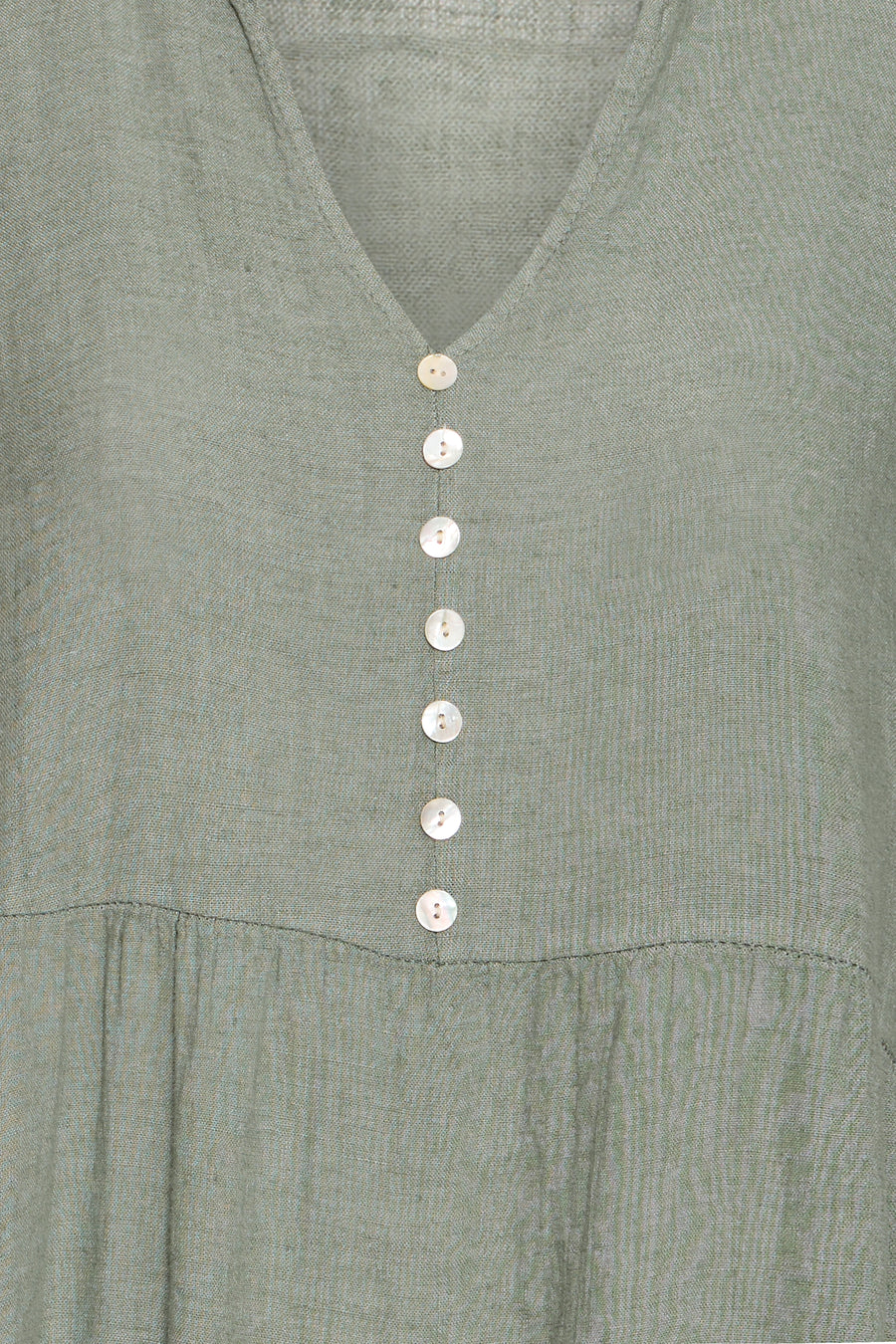 Live - Sorbet - Fontanelle long dress - Olive