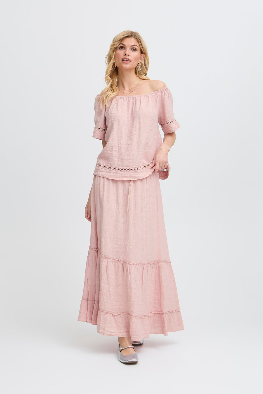 Sorbet - Fontanelle bluse - lyserød