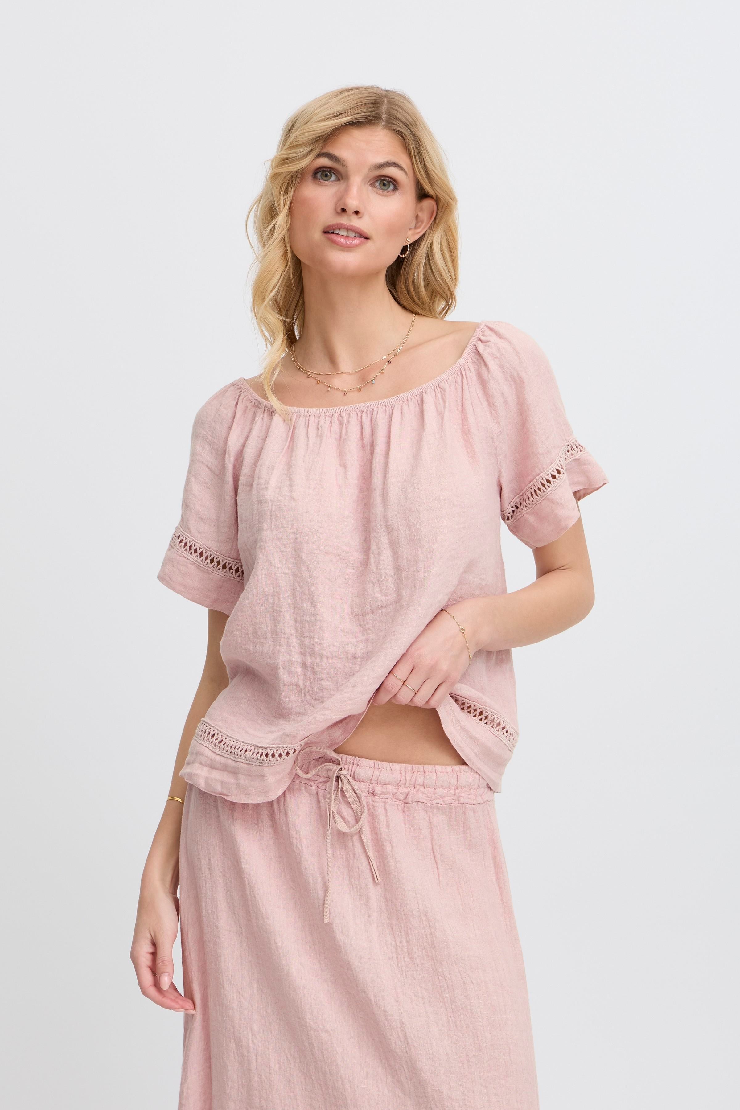 Sorbet - Fontanelle bluse - lyserød