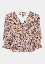 ISay - Bitten Whaistband Blouse