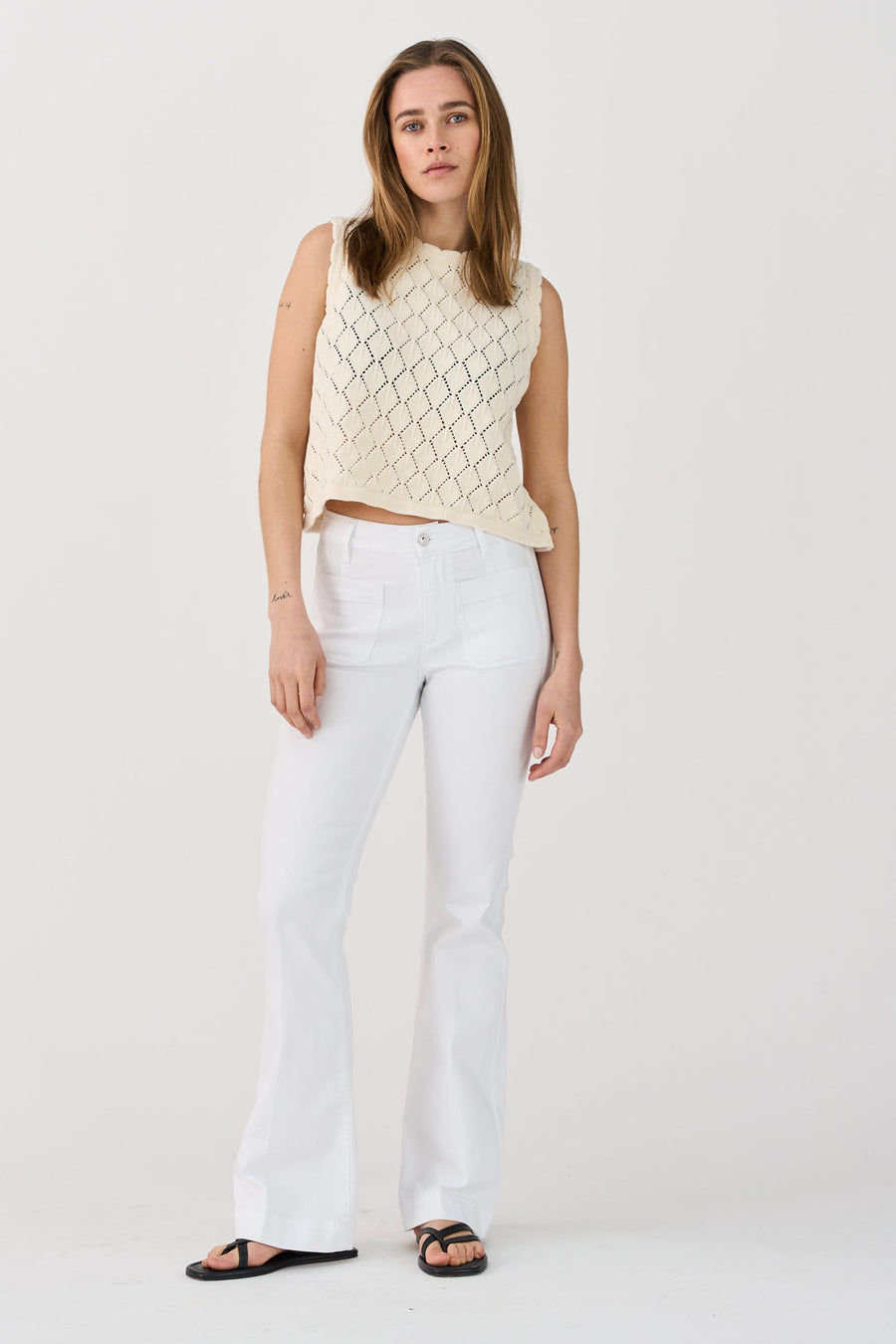 IVY - Ann charlotte jeans lgd. 32 - hvid