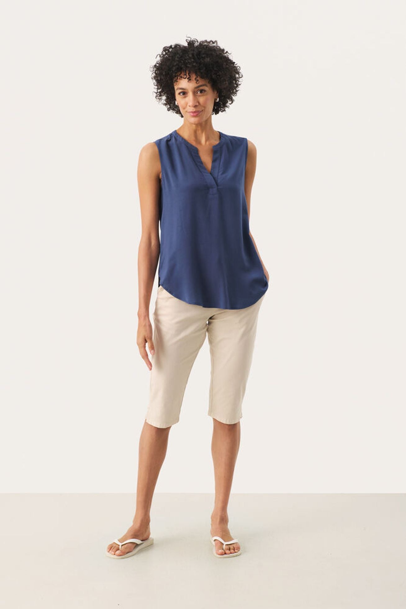 Part Two - Andia top - Navy
