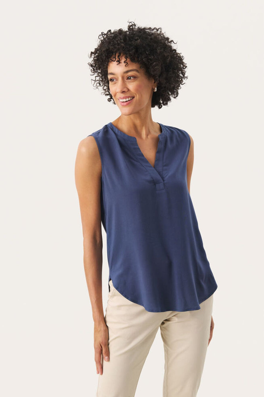 Part Two - Andia top - Navy