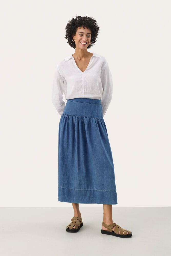 Part Two - Nellia skirt - denim