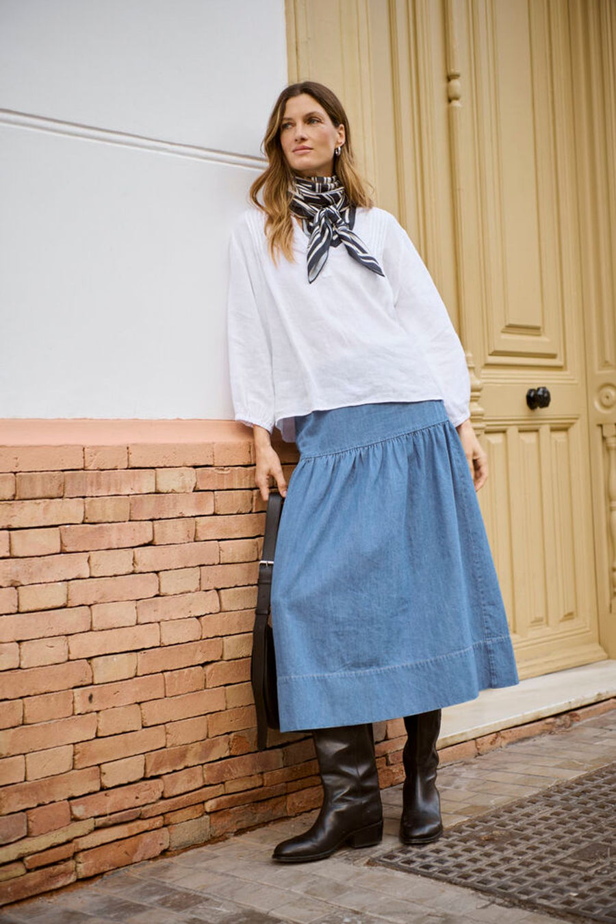 Part Two - Nellia skirt - denim