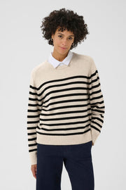 Part Two - Niaka pullover - Sort/hvid