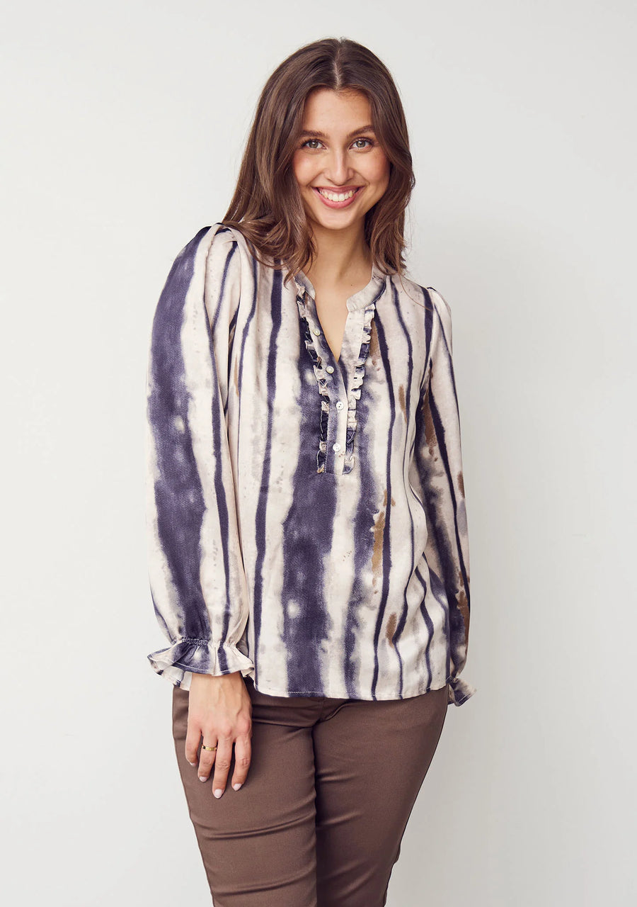 ISay - Melba Flounce - Earth tones