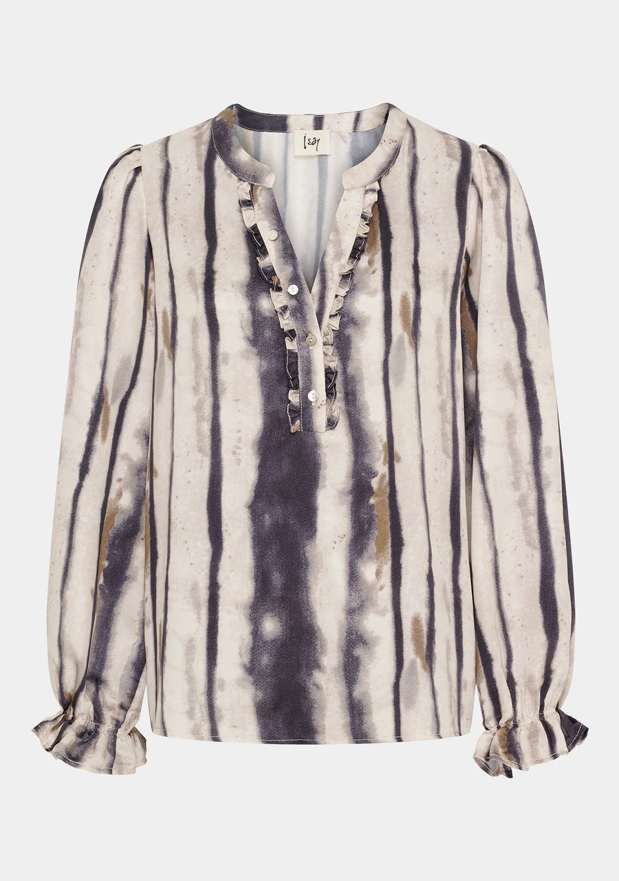 ISay - Melba Flounce - Earth tones