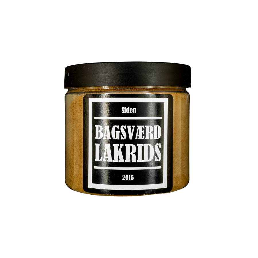 Bagsværd - Lakridspulver i bøtte