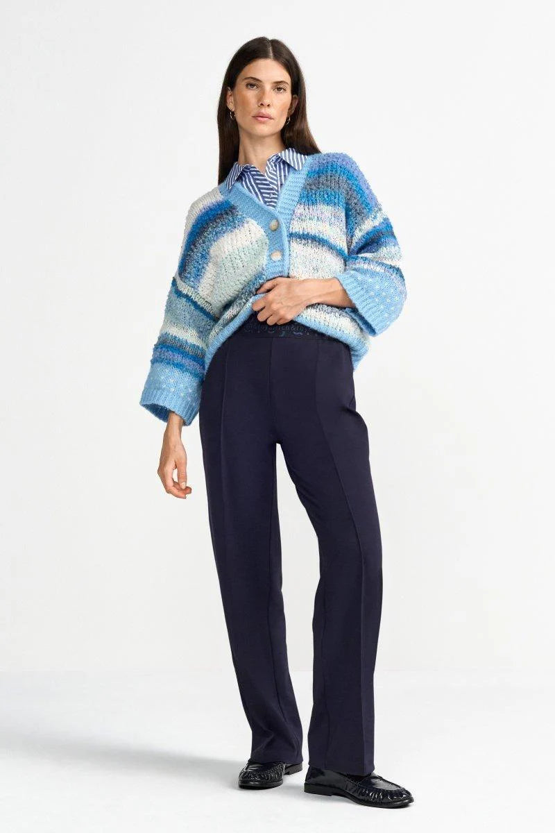 Rich and Royal - Wide pants - Midnigt blue