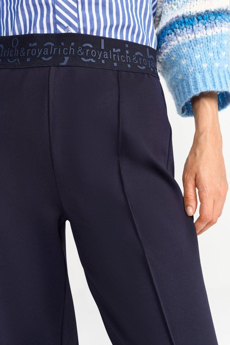 Rich and Royal - Wide pants - Midnigt blue