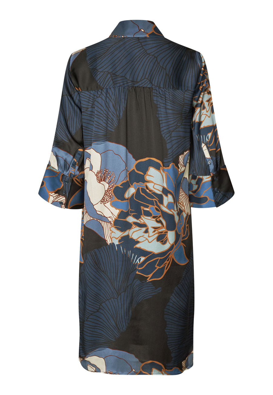 Dea Kudibal - Kamilles shirt dress - Alepidia blue