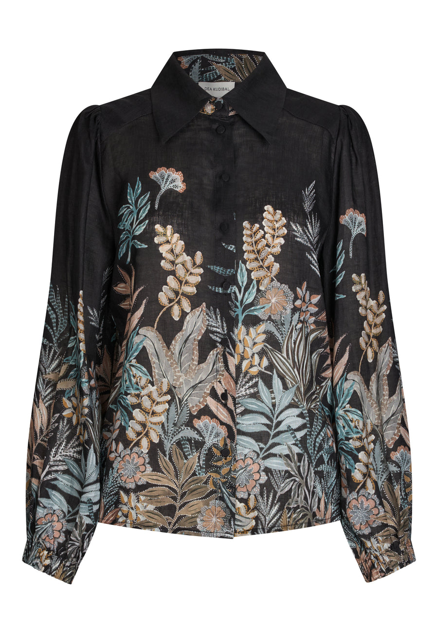 Dea Kudibal - Sioma Shirt ballon sleeves - Nori