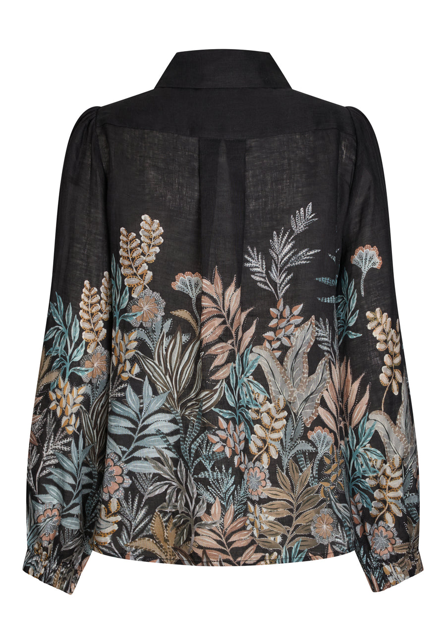 Dea Kudibal - Sioma Shirt ballon sleeves - Nori