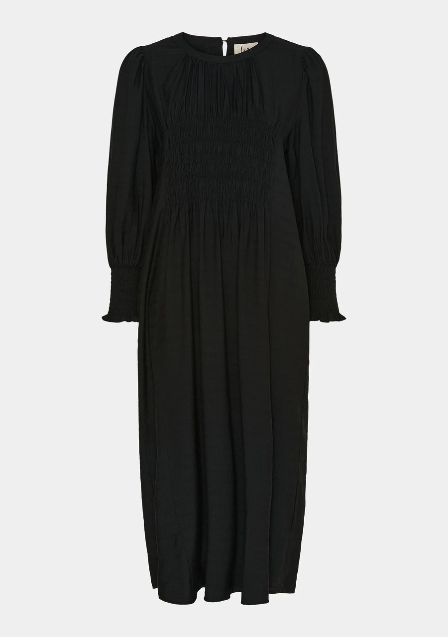 ISay - Ane Smock dress - Sort