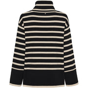 Isay - Frigga rollneck - Black