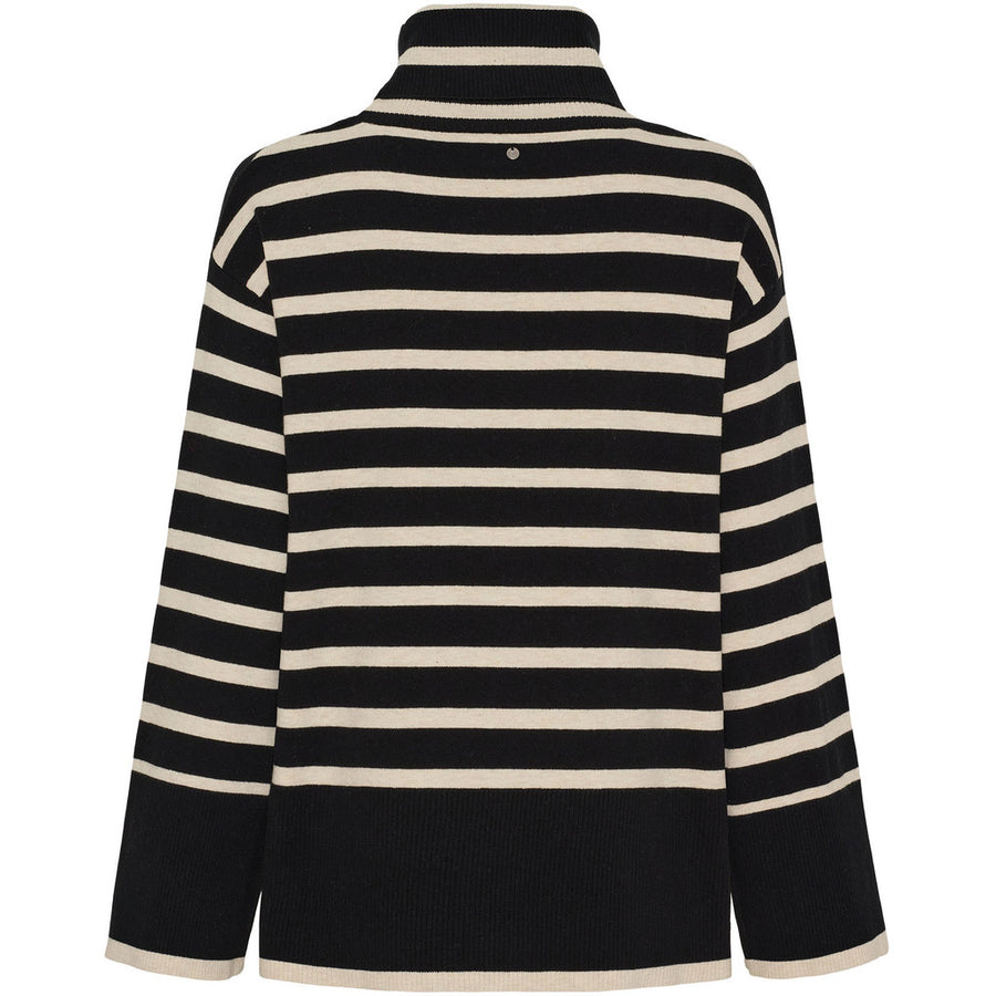 Isay - Frigga rollneck - Black