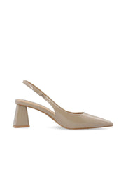 Bianco - Maralyn slingback - Nougat