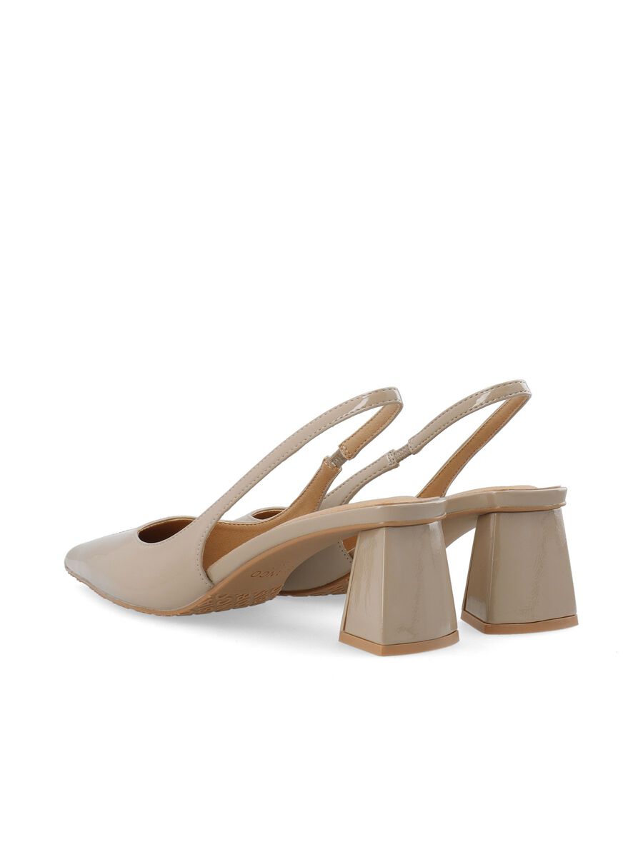 Bianco - Maralyn slingback - Nougat
