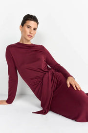 Rich&Royal - Midi dress - Ruby Glow
