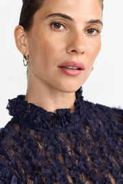 RIch&Royal - Lace Blouse - Midnight blue