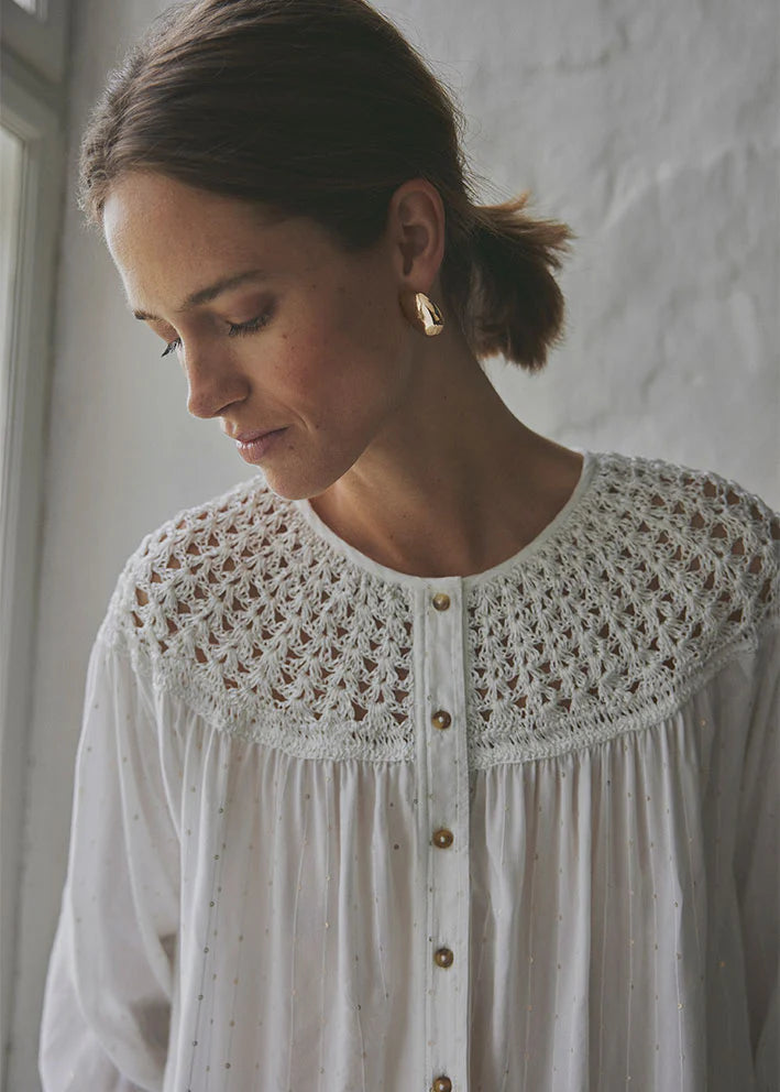 Gustav - Kamilia chrochet bluse