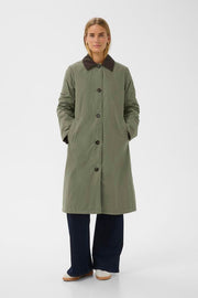Part Two - Sema Trenchcoat - Grape Leaf