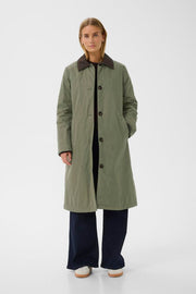 Part Two - Sema Trenchcoat - Grape Leaf