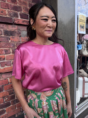 Dea Kudibal - Solana t-shirt - Flamingo