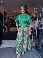 Dea Kudibal- Solana t-shirt - Park green